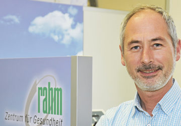 Customers should learn first-hand that supports don’t hurt at all , says Ralf Erken from rahm.